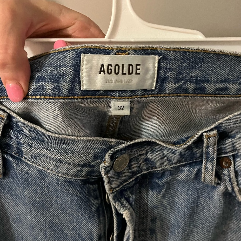 Agolde 90’s pinch waist Jeans in Blue